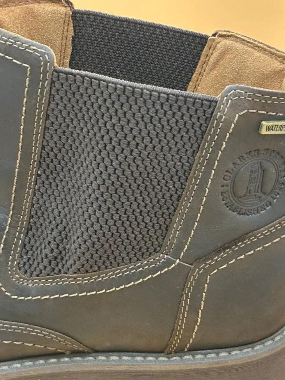 Clarks Men's Hinsdale Up Waterproof Leather Hiking Boot Size 12M